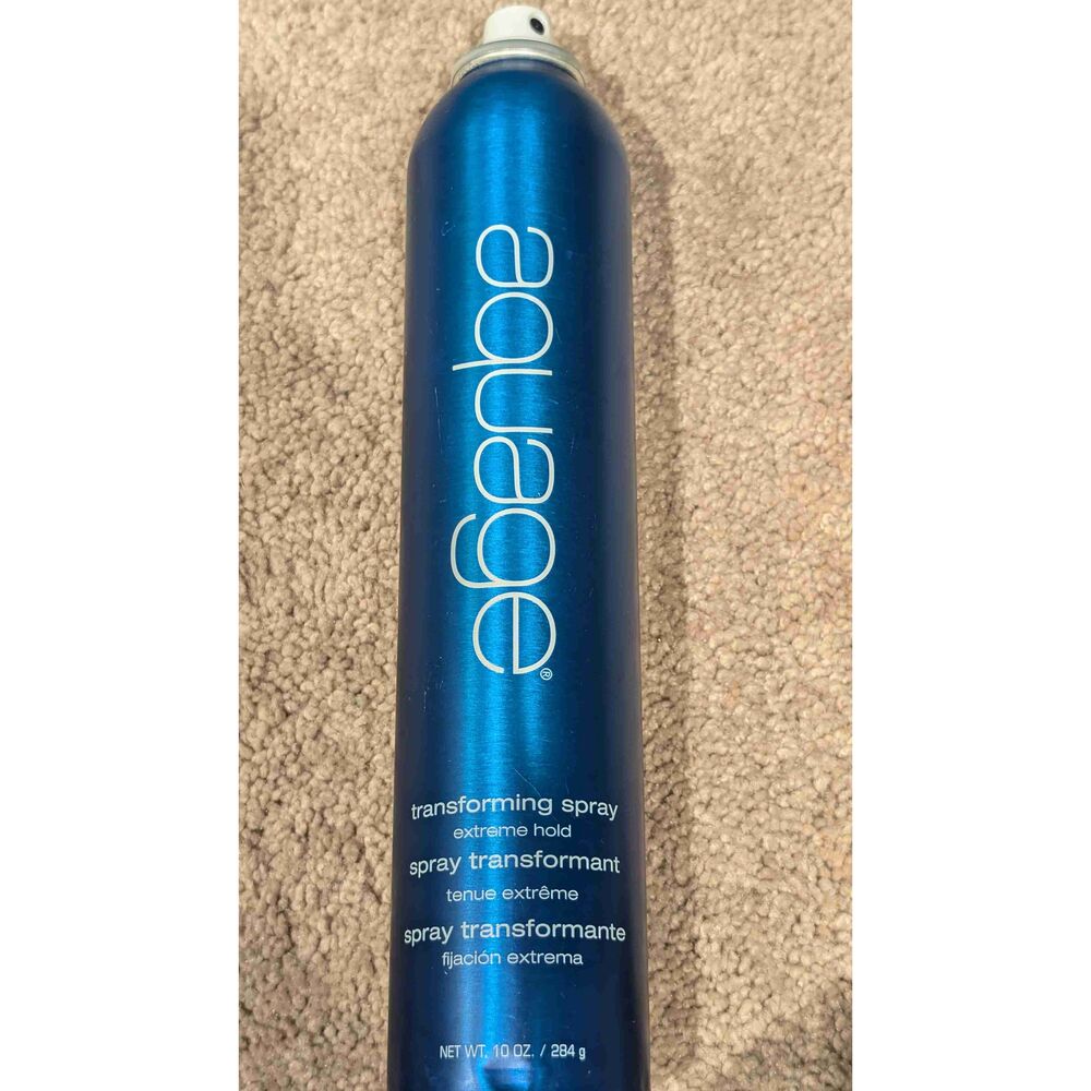 Aquage No Color Maximum Hold Transforming Hair Spray 10 Oz